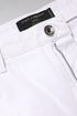 Dolce & Gabbana White Cotton Mid Waist Skinny Denim Jeans
